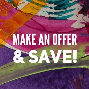 I accept offers. Prices are not firm.